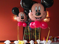 Decor baloane mickey mouse